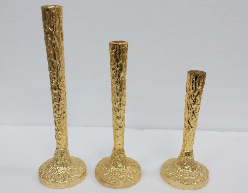 Texture Metal Decorative Candle Holders, for Coffee Shop, Holiday Gifts, Home Decoration, Party, Table Centerpieces