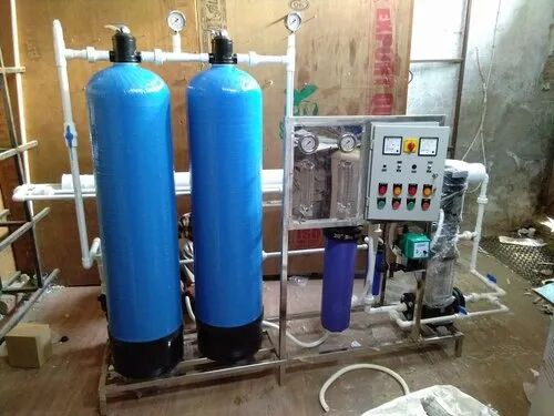 Automatic Electric HTP Water Treatment Plant, Color : Blue