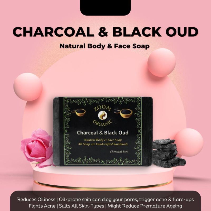 Charcoal & Black Oud Soap
