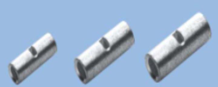 Grey Non Insulated Butt Splice Connector, Packaging Type : Box