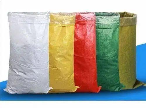 Multi Colour Plain pp bags, for Packaging, Grocery, Comercial