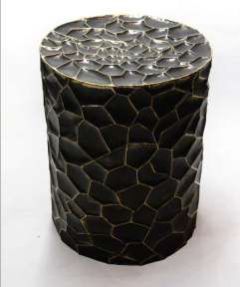 Casted Textured Side Table