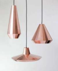 Geometric Shapes Hanging Light