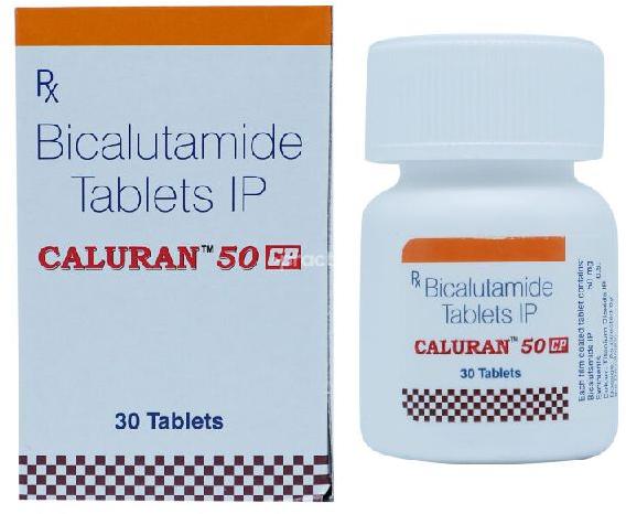 Bicalutamide (50mg) Caluran 50mg Tablet, for Clinical, Hospital, Personal, Medicine Type : Pharmaceutical