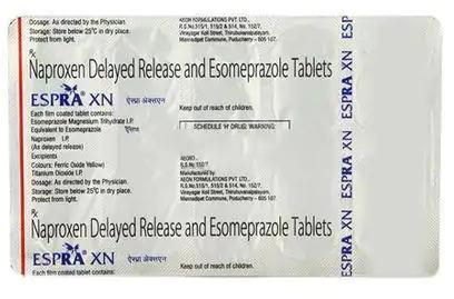 Espra XN Tablet, for Clinical, Hospital, Personal, Grade : Medicine Grade