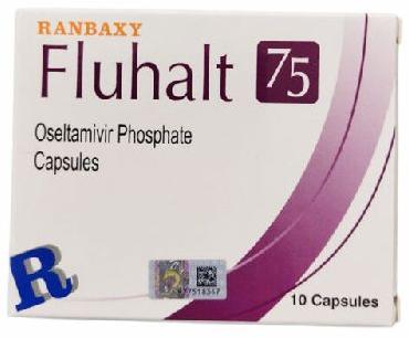 Fluhalt 75mg Capsule, for Treat prevent influenza, Prescription : Prescription