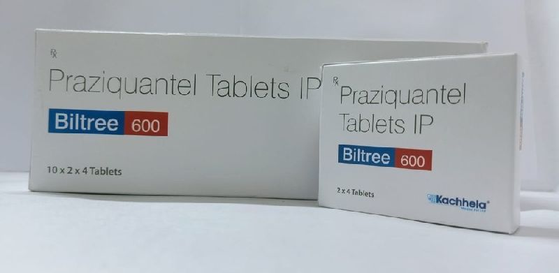 Praziquantel 600mg Tablets, for Clinical, Hospital, Personal, Grade : Medicine Grade