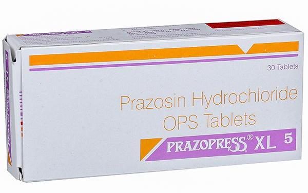 Prazosin (5mg) Prazopress XL 5mg Tablet, for Clinical, Hospital, Personal, Grade : Medicine Grade