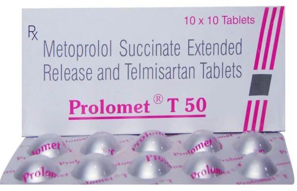 Prolomet 50mg Tablet, for Clinical, Hospital, Personal, Grade : Medicine Grade