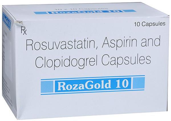 Rozagold 10mg Capsule, Packaging Type : Box