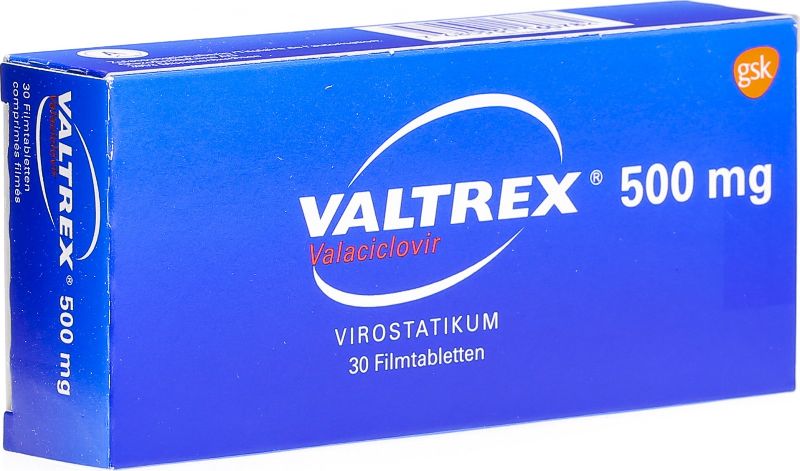 Valtrex 500mg Tablet