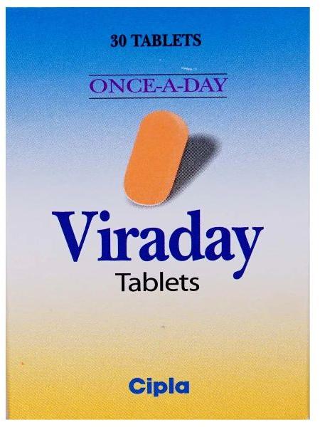 Viraday Tablet, For Clinical, Hospital, Personal, Grade : Medicine Grade