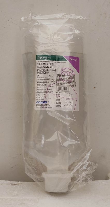 Flexivent DNS - Sodium Chloride (0.9%) And Dextrose (5%)  Injection IP