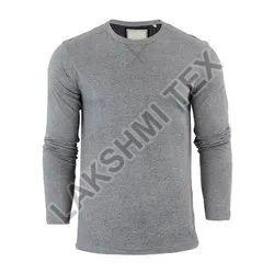 Mens Full Sleeve Cotton T Shirt, Size : XXXL, XXL, XL