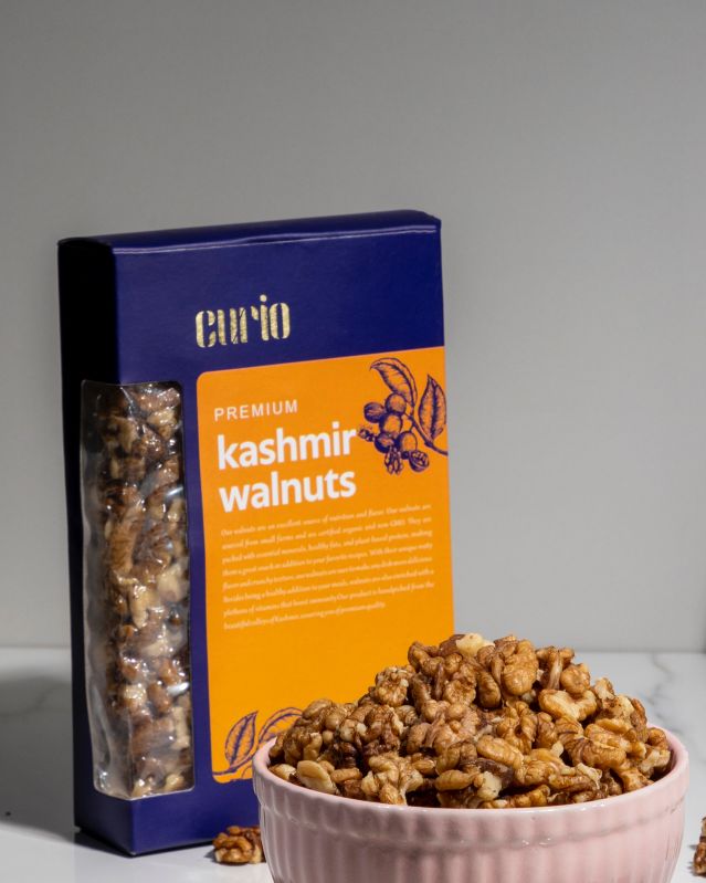 Organic Kashmir walnut Kernel, for Bakery, Chacolate, Food, Health Care, Milk Shakes, Nutritious Food