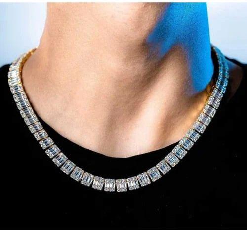 Mens Natural Diamond Chain, Feature : Fine Finishing, Attractive Look