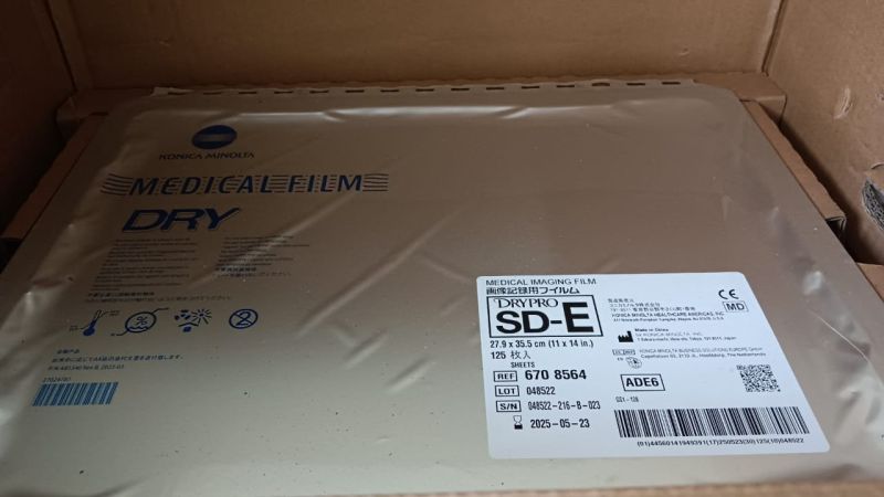 380v Automatic Konica Sde X Ray Film, For Clinical, Hospital, Size : 8*10