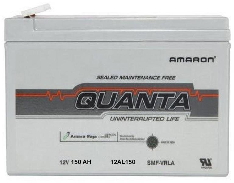 12Volt 150AH Amaron Make SMF VRLA Battery