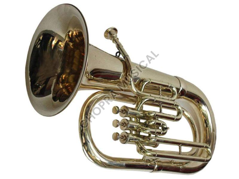 Golden Three Valve Brass Trumpet Euphonium