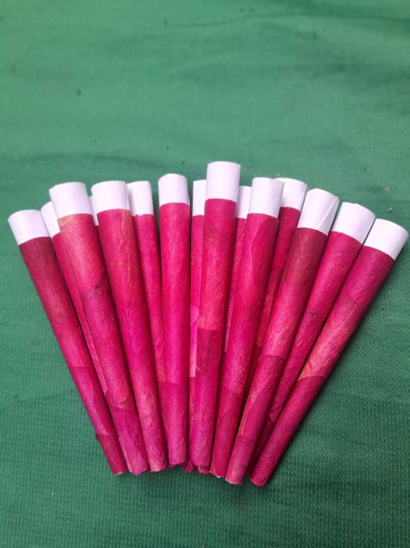 Red Plain Paper Sun Palm rose pre rolled cones, for use smoking