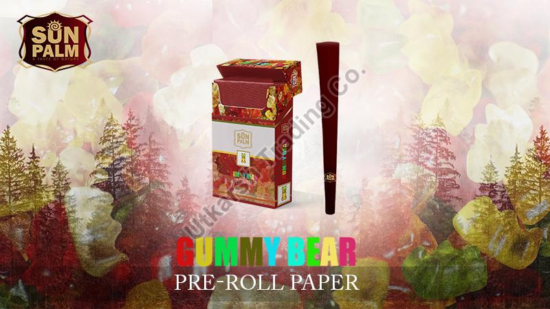 Gummy Bear Pre Rolled Paper Cone, for Use Smoking