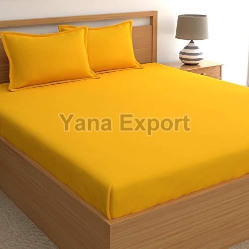 Cotton Double Bed Sheets, Size : Standard