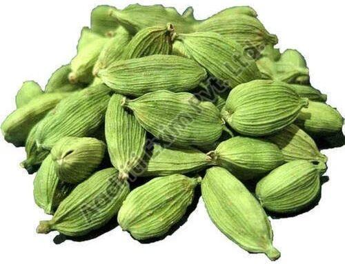 Natural 8mm Bold Green Cardamom, for Cooking, Spices, Certification : FSSAI Certified