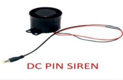 High Accuracy Plastic DS Pin Sirens, for Home Security, Color : Black