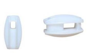 White Ceramic Corner Insulator