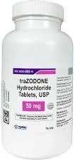White Trazodone Hydrochloride Tablets, For Swallow, Purity : 100%