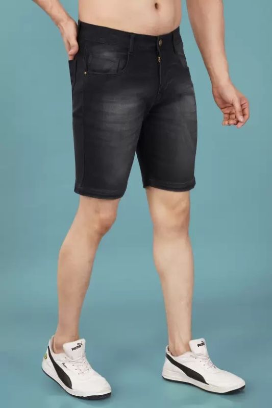 CRIMP denim shorts, Gender : All