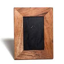 Brown Rectangular Plain Wooden Photo Frame, for Home Decoration, Feature : Fine Finishing, Handcrafted