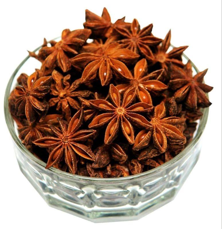 Brown Common Star Anise, for Cooking, Grade Standard : Food Grade