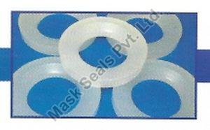 White Round Pctfe Rings, Size : Standard