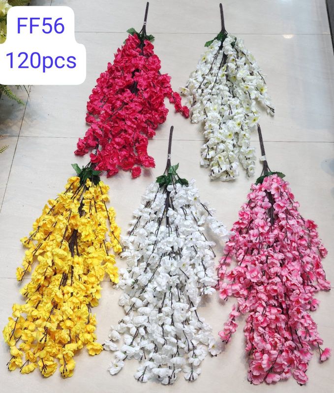 Plastic Artificial 30 Blossom Bunch, Feature : Easy Washable