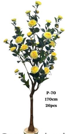 Plastic Artificial Chinese Rose Plant, Feature : Easy Washable