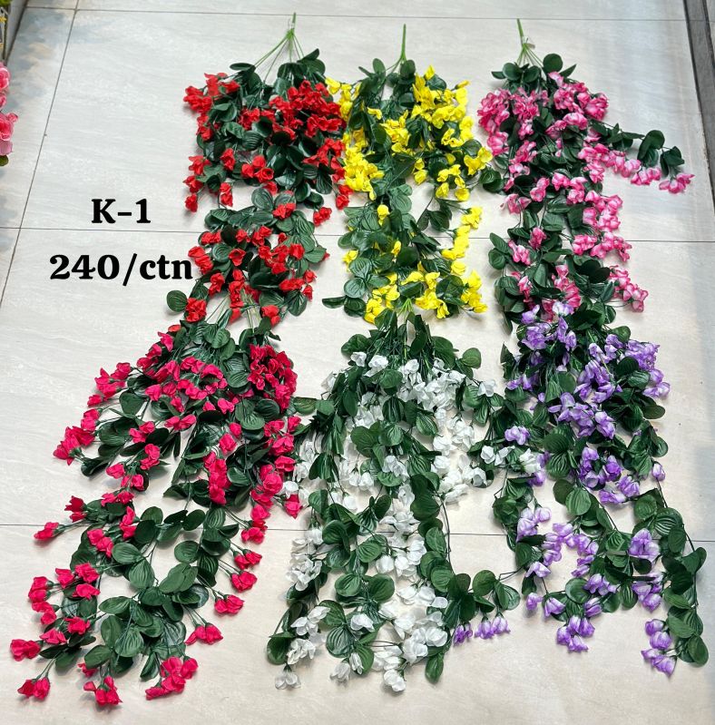 Plastic Artificial Kali Falling Creeper, Feature : Easy Washable