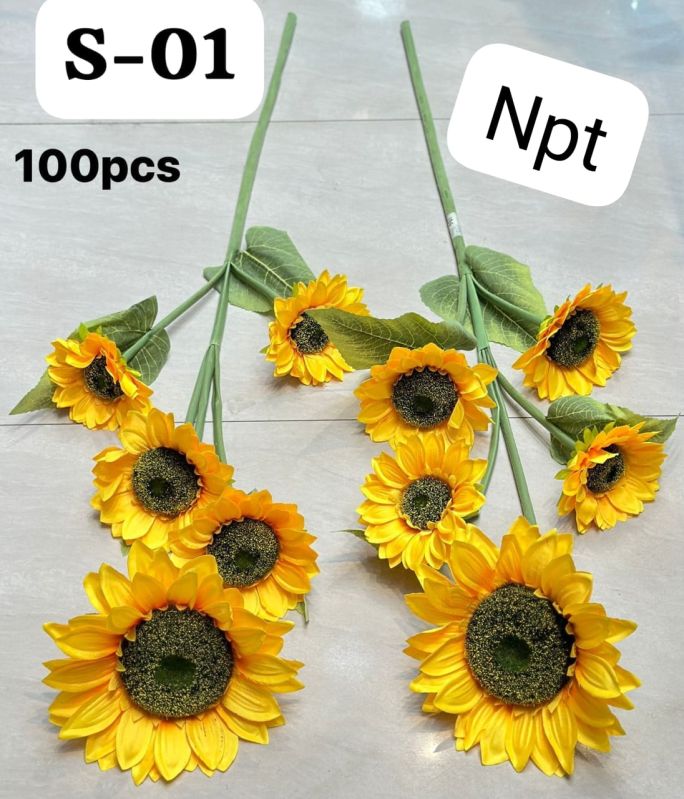 Artificial S-01 Sunflower Bunch