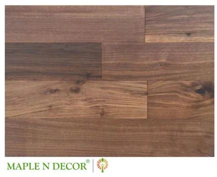 Brown American Walnut Engineered Wooden Floorings, Size : Standard
