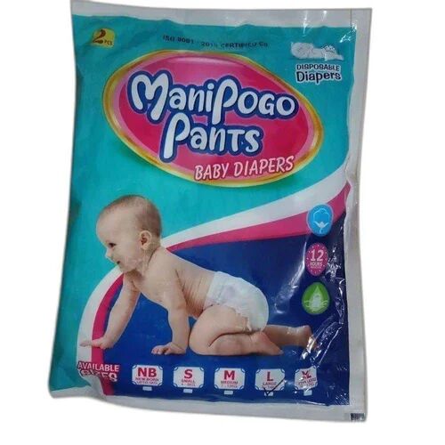 Mani Pogo Pants Baby Diaper, Feature : Comfortable, Disposable, Easy To Wear, Leak Proof, Skin Friendly