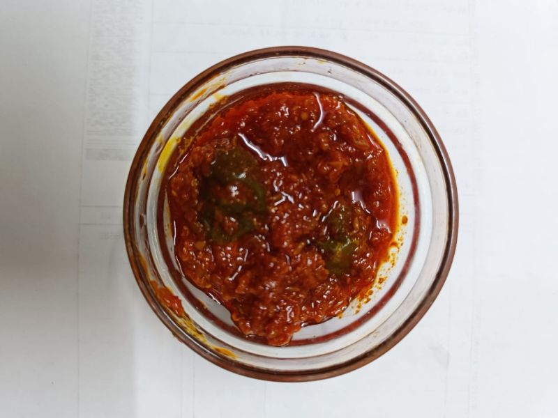Gunda Pickle, Taste : Spicy