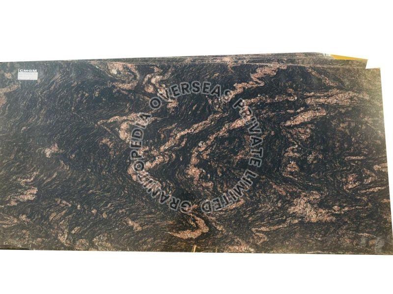 Rectangular Polished Paradiso Bash Granite Slab, Specialities : Fine Finishing, Easy To Clean, Durable
