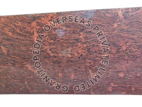 Polished Red Multicolor Granite Slab, Specialities : Stylish Design, Fine Finishing, Easy To Clean