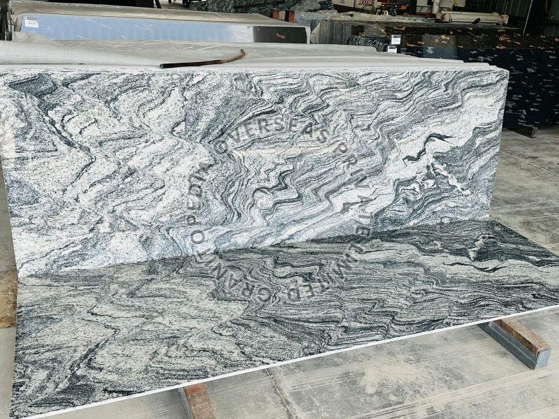 Polished Viscon White Granite Slab