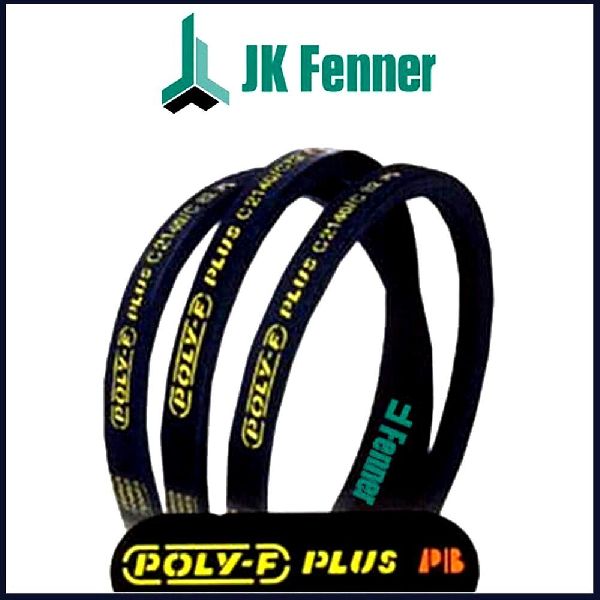 Black Rubber Poly V Belt
