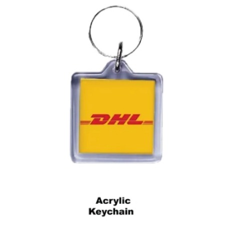 Printed Acrylic Keychain, Packaging Type : Box