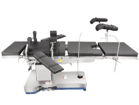 Grey Rectangular C Arm Hydraulic Operation Theater Table, for Hospital