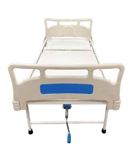 Rectangular Stainless Steel Polished Semi Fowler Manual Bed, for Hospital