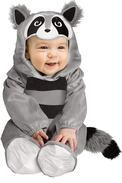 Fun World Unisex Baby Raccoon Toddler Costume