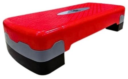 Mapache Anti-skid Premium Series Aerobic Stepper, Color : Pinkish Red